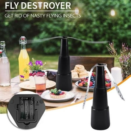Automatic Mosquito Repellent Fan Fly Mosquito Repeller Fan Battery Powered Portable Pest Control for Home Outdoor Picnic