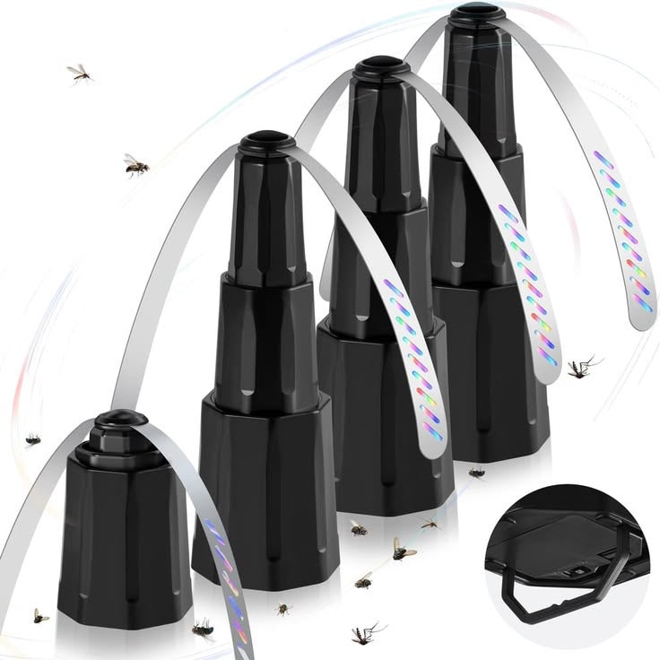 Automatic Mosquito Repellent Fan Fly Mosquito Repeller Fan Battery Powered Portable Pest Control for Home Outdoor Picnic