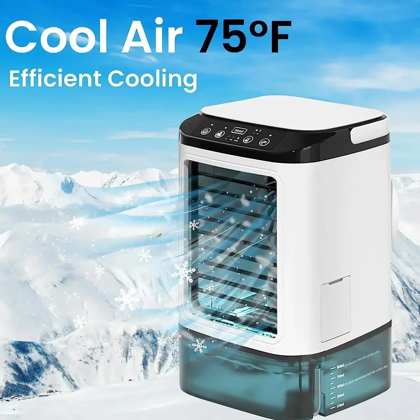 Small Home-use Quiet Desktop Humidifier Cold Fan Spray Refrigeration Portable USB Electric Fan