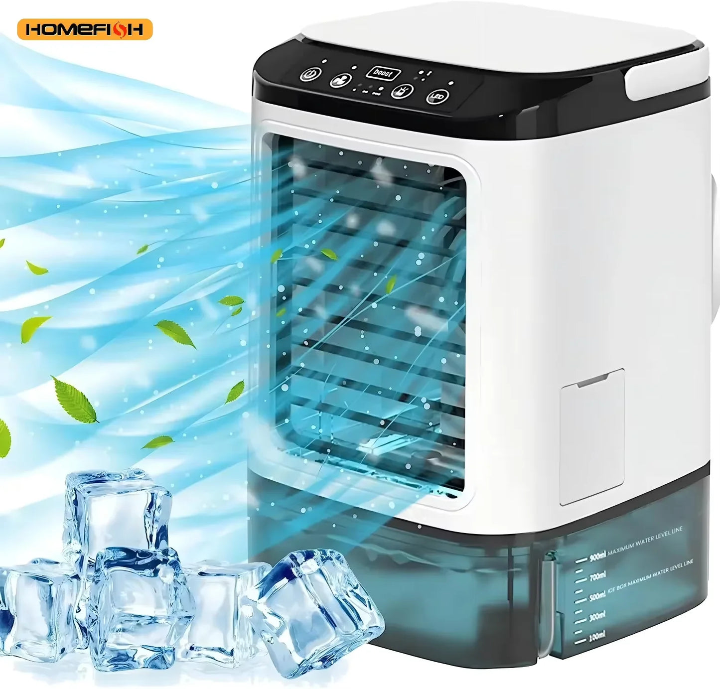 Small Home-use Quiet Desktop Humidifier Cold Fan Spray Refrigeration Portable USB Electric Fan