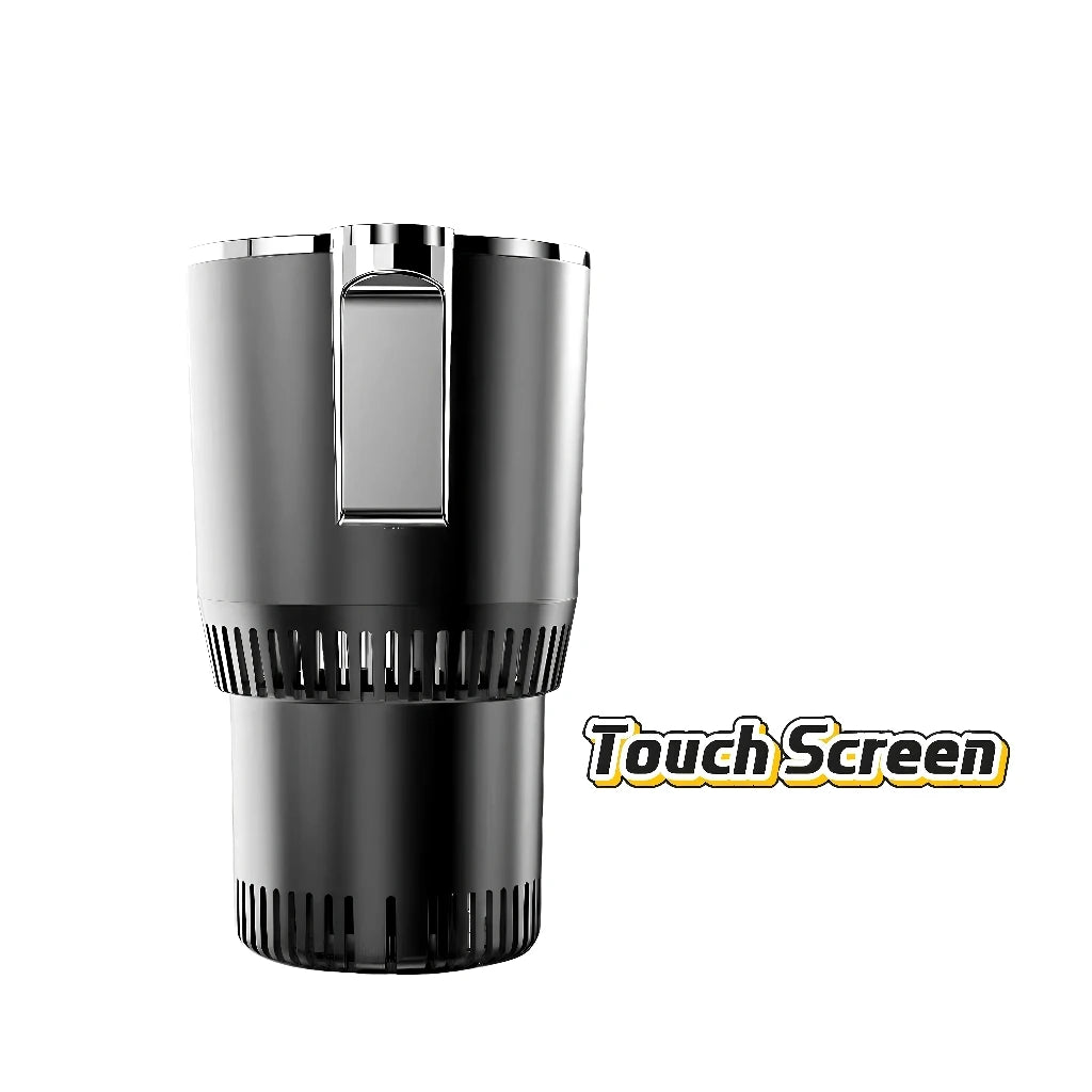 Car Intelligent Cooling Cup Dual Use Rapid Freezer Holder Mini Fridge Heating And Cooling Cup for Hot And Cold Beverages